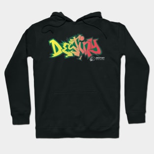 Old School Destiny Graffiti Logo Hoodie